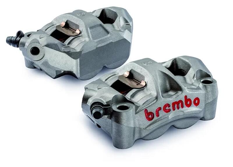 Aprilia Tuono 660 [BREMBO RACING] - M5 par radiale bremsekalipre foran 4 stempler Ø3mm
