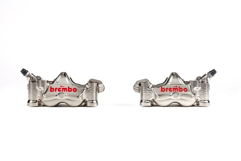 Triumph Daytona 675 [BREMBO RACING] - Par GP4RX - 18 mm bremsekalipre (CNC bearbejdet - forkromet) (med klodser)