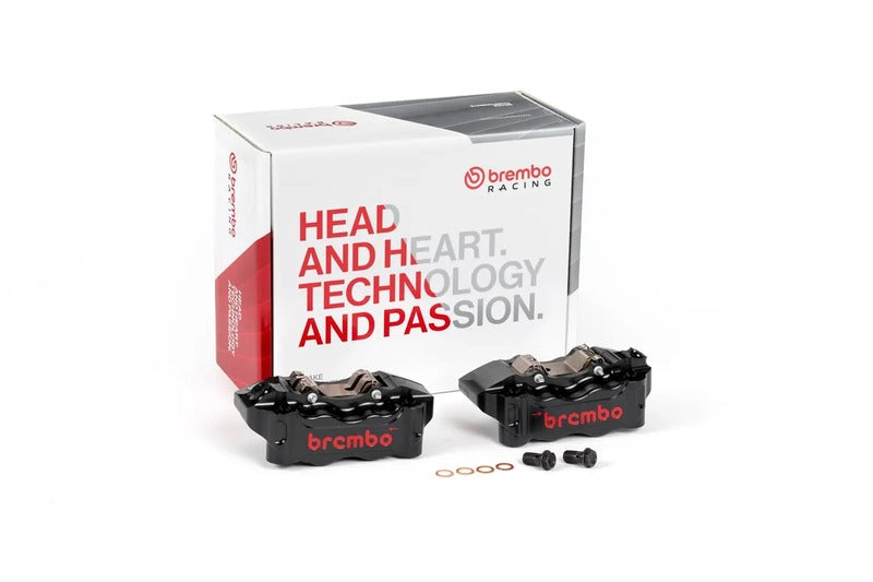 Hyperstrada 821 [BREMBO RACING] - OPGRADERING GP4-RB 4-stemplede bremsekalipre (par) foran, Ø 30/34 mm