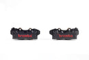 Ducati Hypermotard 1100 [BREMBO RACING] - OPGRADERING GP4-RB 4-stempel bremsekalipre (par) foran, Ø 30/34 mm-2