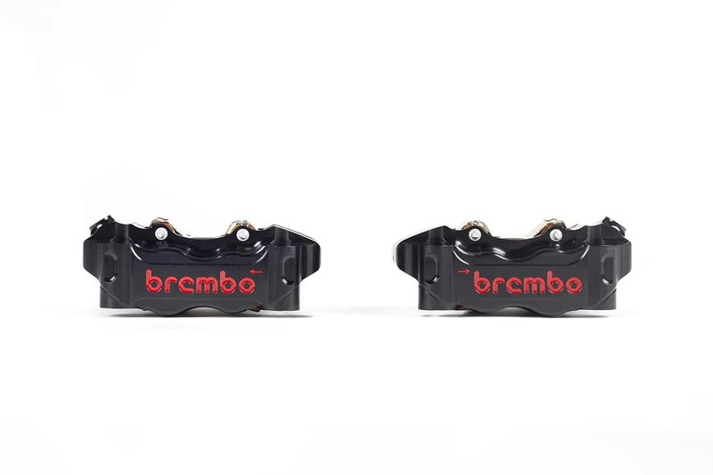 Triumph Daytona 675 [BREMBO RACING] - OPGRADERING GP4-RB 4-stemplet bremsekalipre (par) foran, Ø 30/34 mm