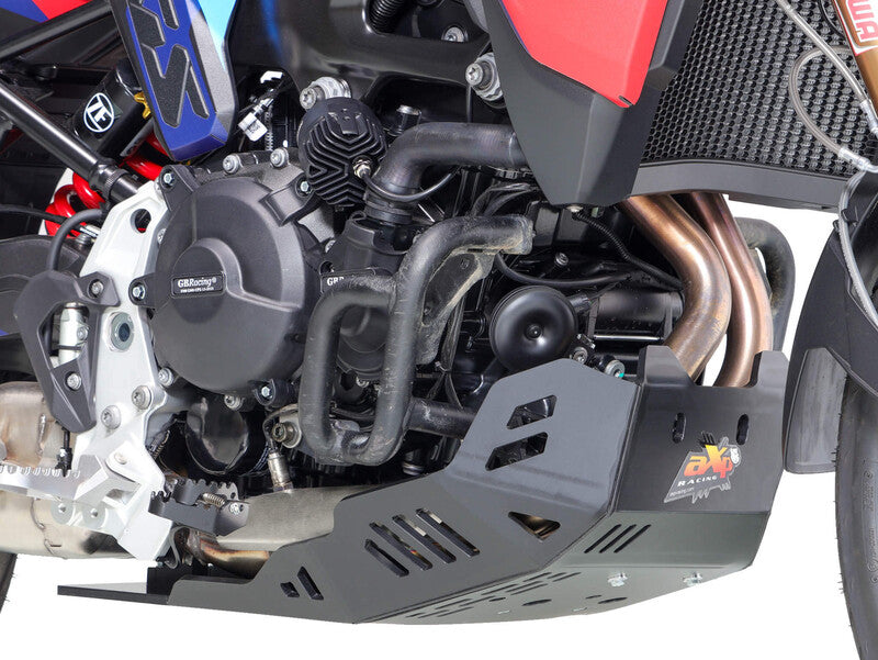 Bmw F 900 Gs Adventure [AXP] - Adventure Skid Plate - PE-HD 8mm - til Outback Motortek styrtbøjler