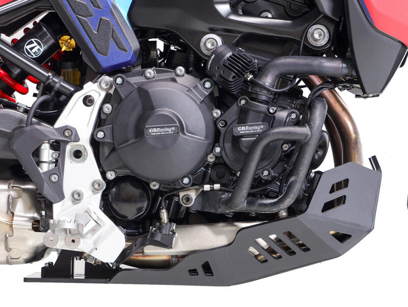 Bmw F 900 900 [AXP] - Adventure Skid Plate - PE-HD 8mm - til Outback Motortek styrtbøjler