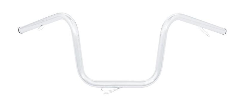 Harley Davidson Fxst [HIGHWAY HAWK] - Bad Hawk 1 tommer styr med 3 huller, 845 mm bred 240 mm høj, krom