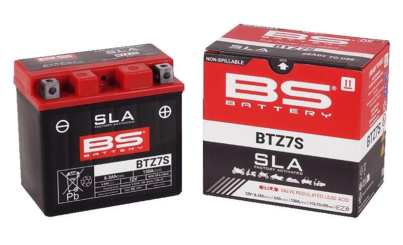Yamaha Yz 450 [BS BATTERI] - SLA vedligeholdelsesfri batterifabriksaktiveret - BTZ7S (FA)