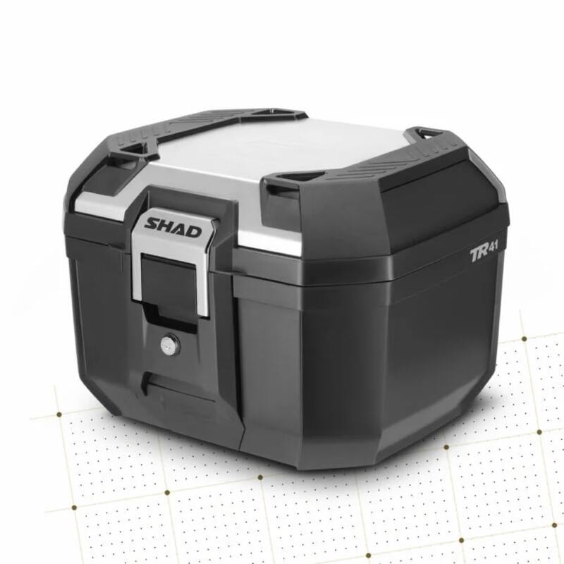 Honda X-Adv [SHAD] - Topcase Terra TR41 sort/aluminium cover