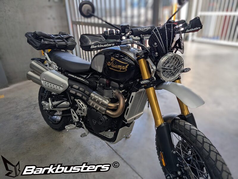 Triumph Scrambler 1200 [BARKBUSTERS] - Hardwaresæt topunktsbeslag