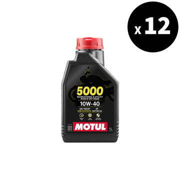 5000 4T 10W40 Motorolie 1L, 12 Pack [Motul]