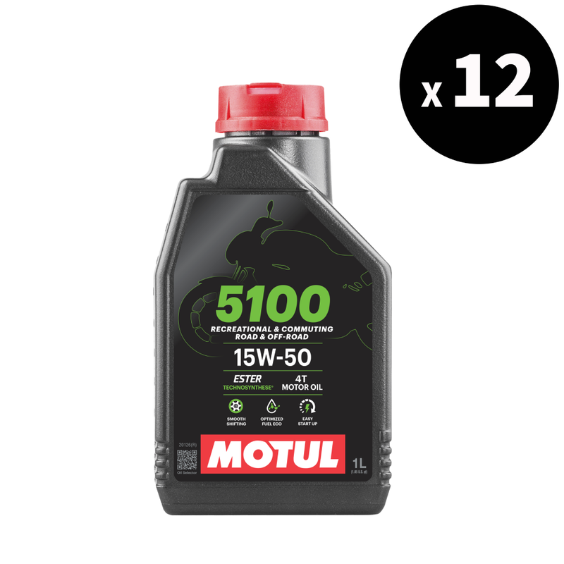 5100 4T Motorolie 15W50 1L 12er Pack [Motul]