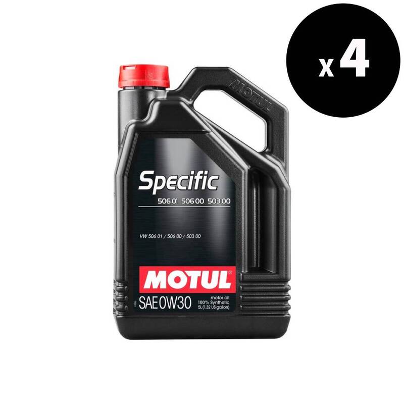 Specifik motorolie 0W30 5L 4-Pack [Motul]
