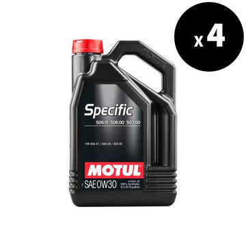 Specifik motorolie 0W30 5L 4-Pack [Motul]