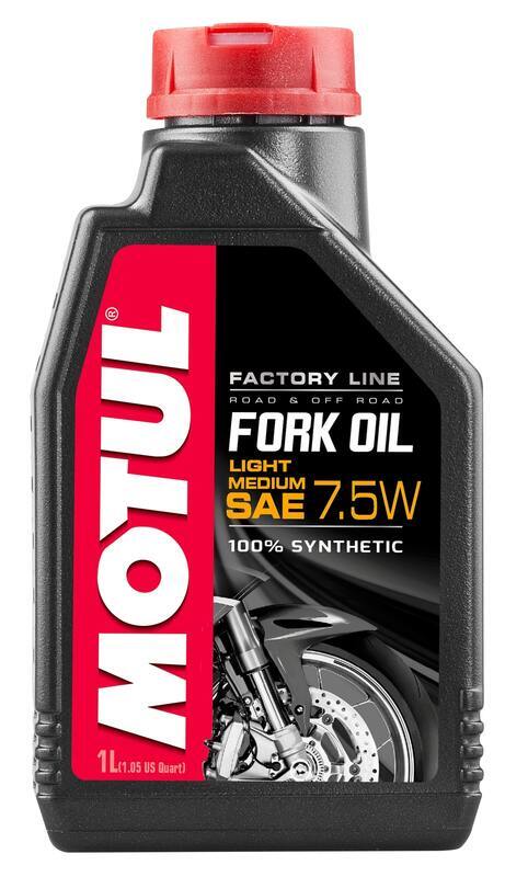 Forkolie 7,5W 1L 6-pack til motorcykler [Motul]