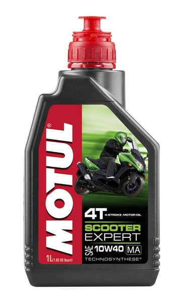 Motorolie 10W40 til 4T Scooter, 12 Pack [Motul]
