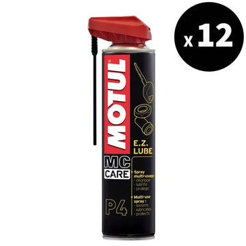 MC Care P4 E.Z. LUBE LUBRIGICANT SPRAY 400ML 12ER PACK [MOTUL]