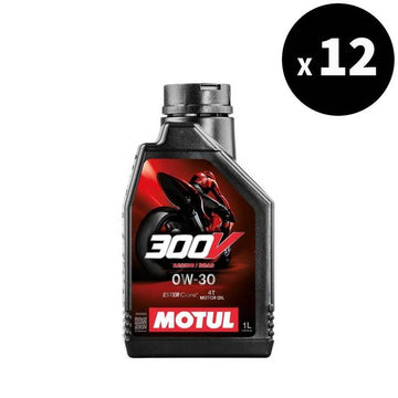 Motorolie 0W30 4T til Street Races 1L X12 [Motul]