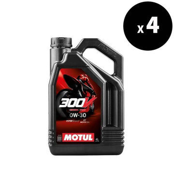 Motorolie 0W30 4T 4L til gadeløb [Motul]