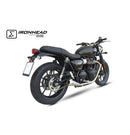 Triumph Street Twin 900 [IXIL] - Slip On Ironhead konisk lyddæmper (højre + venstre)