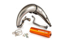 Peugeot XPS-Street EVO2 50 2T AM6 - Auspuff Streetrace High Mount CNC Orange