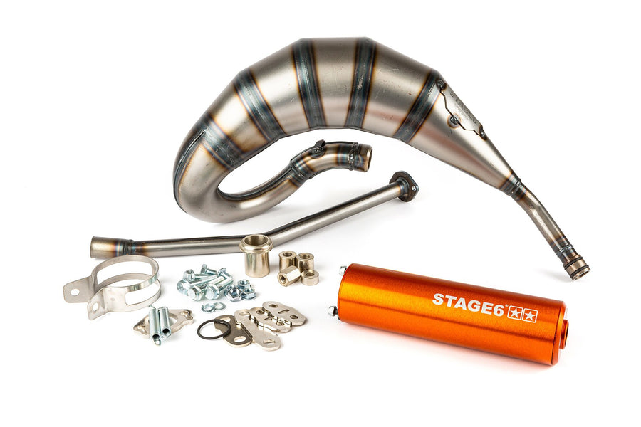 Aprilia SX 50 2T - Auspuff 70cc CNC orange