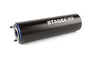 Malaguti XTM Enduro 50 2T AM6 [2004–] - Auspuffanlage hochliegend CNC blau/schwarz