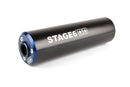 Beta RR SM 50 2T - Auspuff Streetrace Blau Schwarz