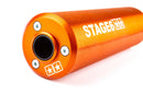 Beta RR SM 50 2T - Auspuff Streetrace CNC Orange