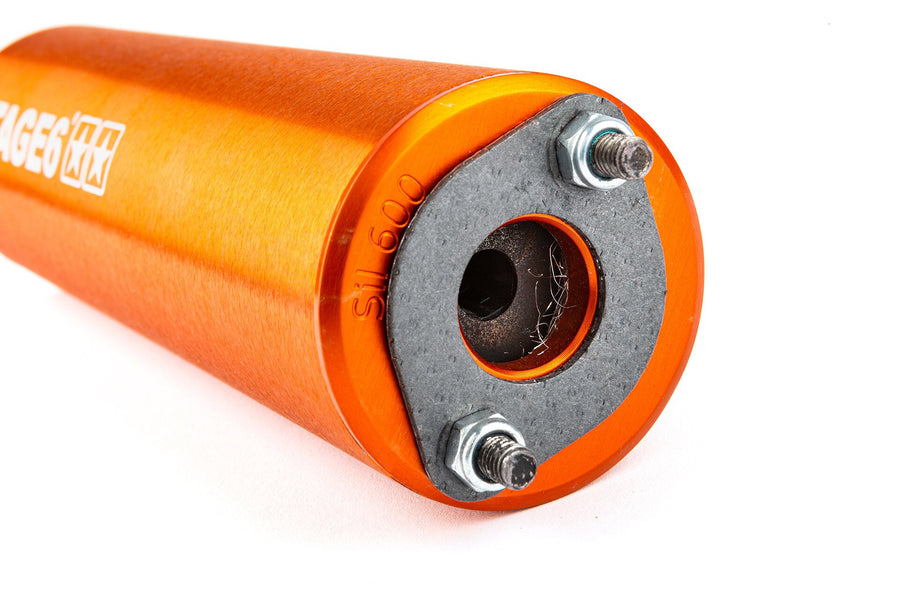 Beta RR SM 50 2T - Auspuff Streetrace CNC Orange