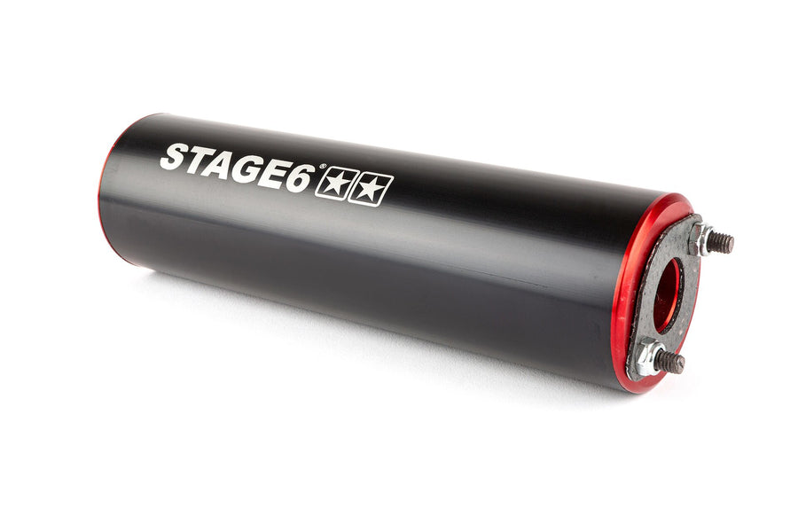 Beta RR SM 50 2T - Auspuff Streetrace Rot Schwarz