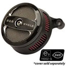 Harley-Davidson Xl 883 R Roadster [2009-2010, 2013] - Mini Teardrop Stealth Luftfilter-Kit – Oberfläche: Schwarz – Bild 9