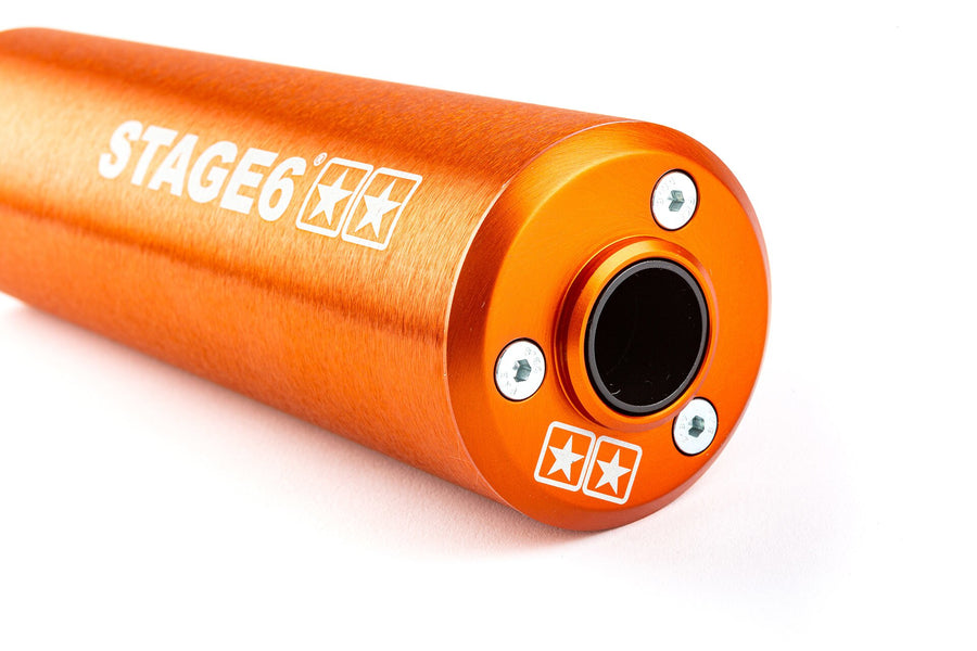 Aprilia SX 50 2T - Auspuff Streetrace CNC orange