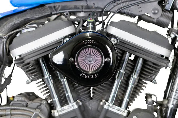 Harley-Davidson Xl 1200 Xs Forty Eight Special [2020] - Air Stinger Stealth Luftfiltersatz – Oberfläche: Schwarz – Bild 7