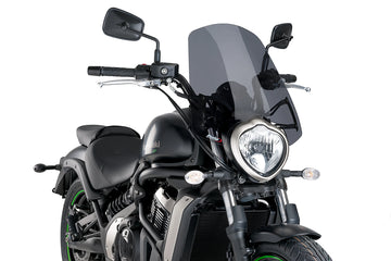 TRIUMPH BONNEVILLE T 120 BLACK [2025] - New Generation Touring Windscreen | Stærkt tonet | PUIG 8164F