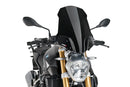 BMW R 1200 R [2018] - PUIG New Generation Touring Windscreen | Sort | PUIG 8165N