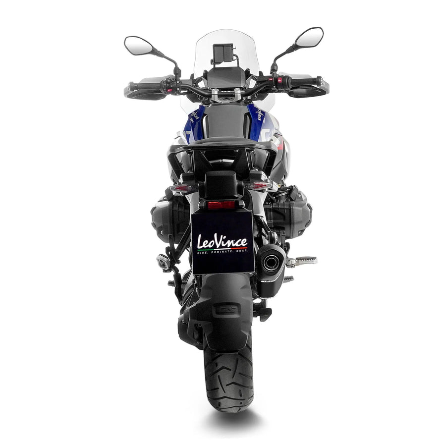 bmw r 1300 gs trophy [LEOVINCE] – LV-14 Black Edition bagpotte