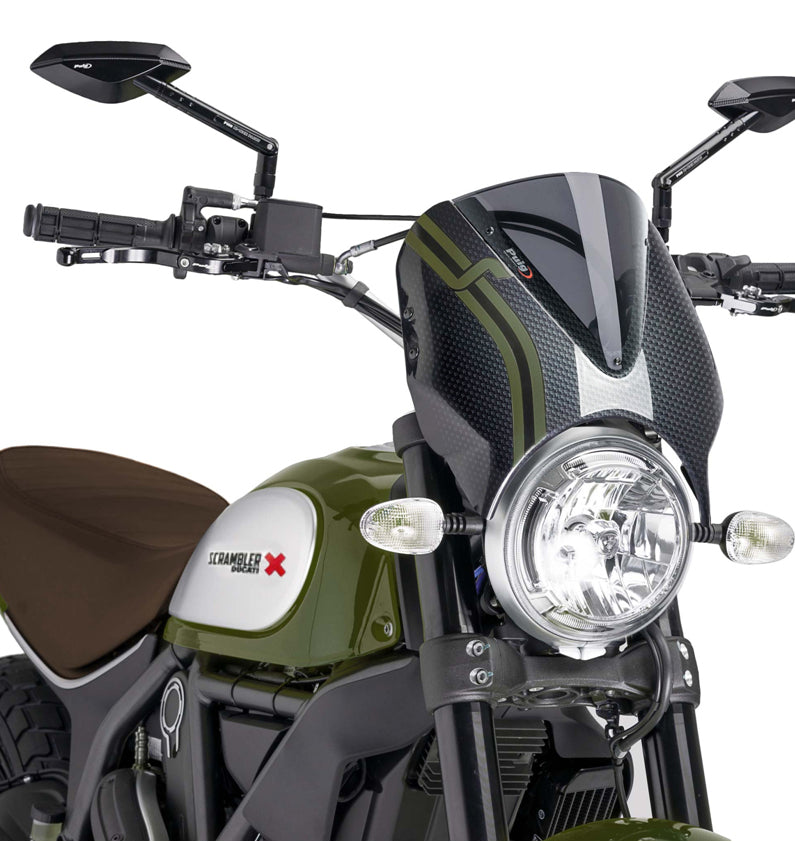 DUCATI SCRAMBLER DESERT SLED [2025] – RetroVision forrudevisir