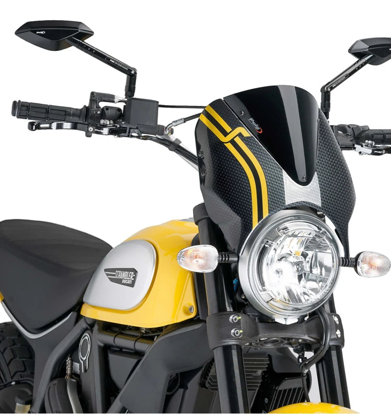 DUCATI SCRAMBLER DESERT SLED [2025] – RetroVision forrudevisir