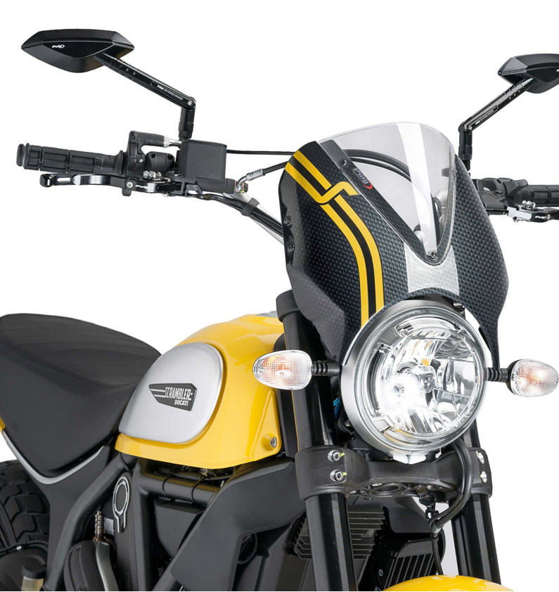 DUCATI SCRAMBLER DESERT SLED [2025] – RetroVision forrudevisir