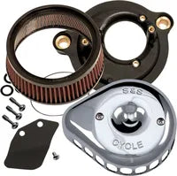 Harley-Davidson FLHTCUTG 1868 Tri Glide Ultra 114 [2023] - Mini Teardrop Stealth Luftfilter-Kit – Bild 9