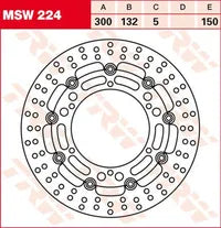 Yamaha MXT 890 D Niken GT [2023] - Flame Series Schwimmende Bremsscheibe – Art.-Nr. 112188 – Bild 12