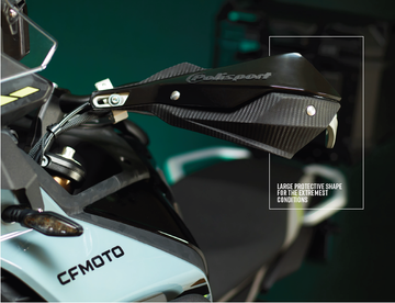 CF MOTO 450 [2024-2026] - Håndbeskyttere med metalstang
