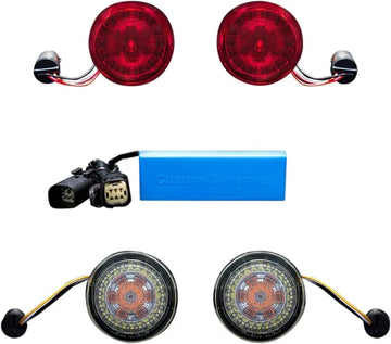 Harley Davidson Flhx [CUSTOM DYNAMICS] – ProBEAM® for- og bagblinkkonverteringssæt