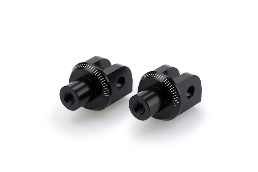 KAWASAKI ZX-4RR NINJA [2025] – Adapter fodstøtte gummipude “Rider” – Sort