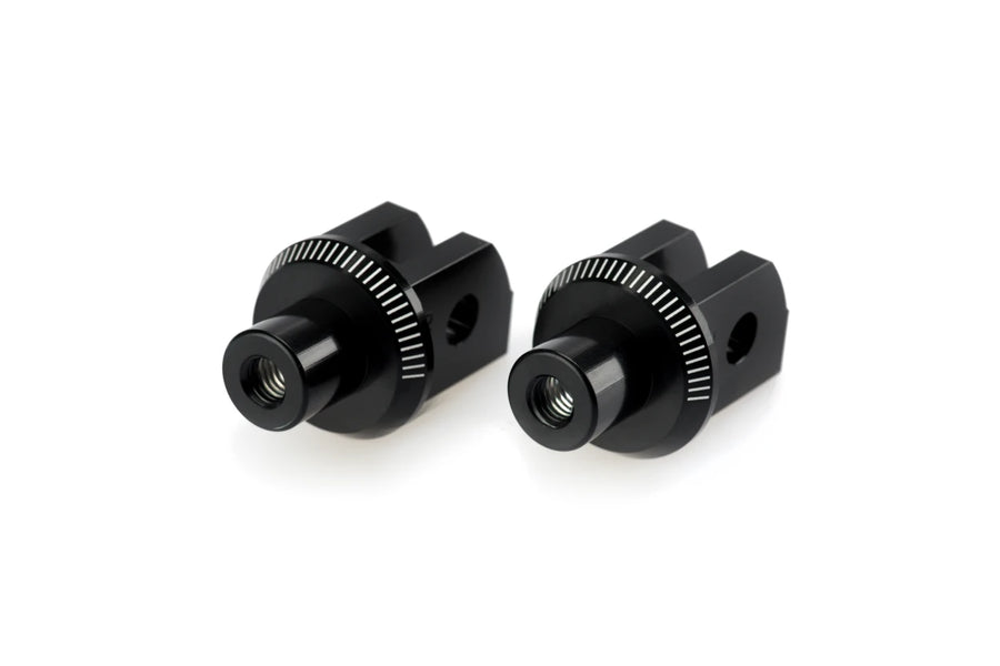 YAMAHA MT-10 SP [2025] – Adapter fodstøtte gummipude “Rider” – sort