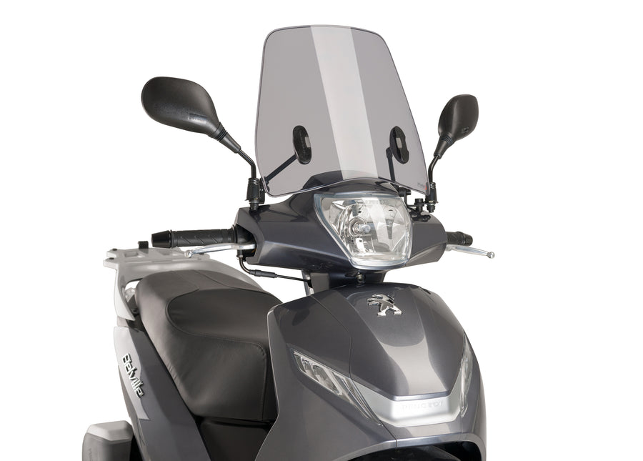PEUGEOT BELVILLE 125 ACTIVE [2023] – Urban scooter skærm – Gennemsigtig