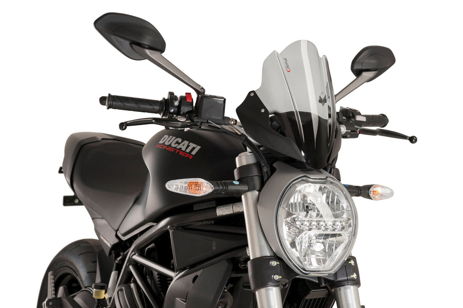 DUCATI MONSTER 821 DARK [2016] – sportsskærm – gennemsigtig