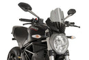 TRIUMPH BONNEVILLE T 120 BLACK [2025] - PUIG sportsskive | Stærkt tonet | PUIG 8900F