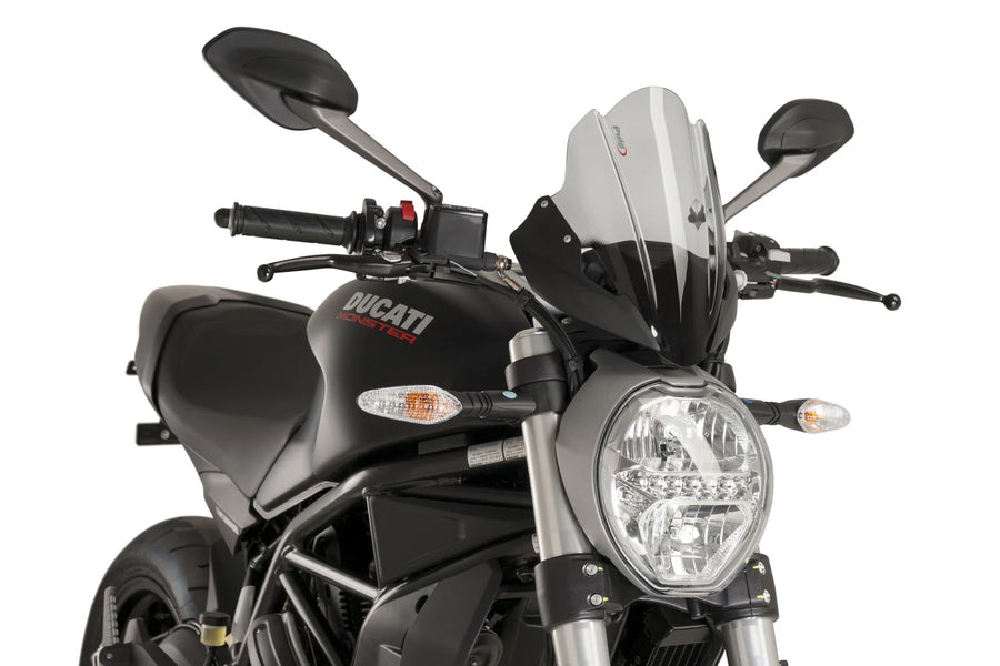 DUCATI MONSTER 821 DARK [2016] – sportsskærm – gennemsigtig
