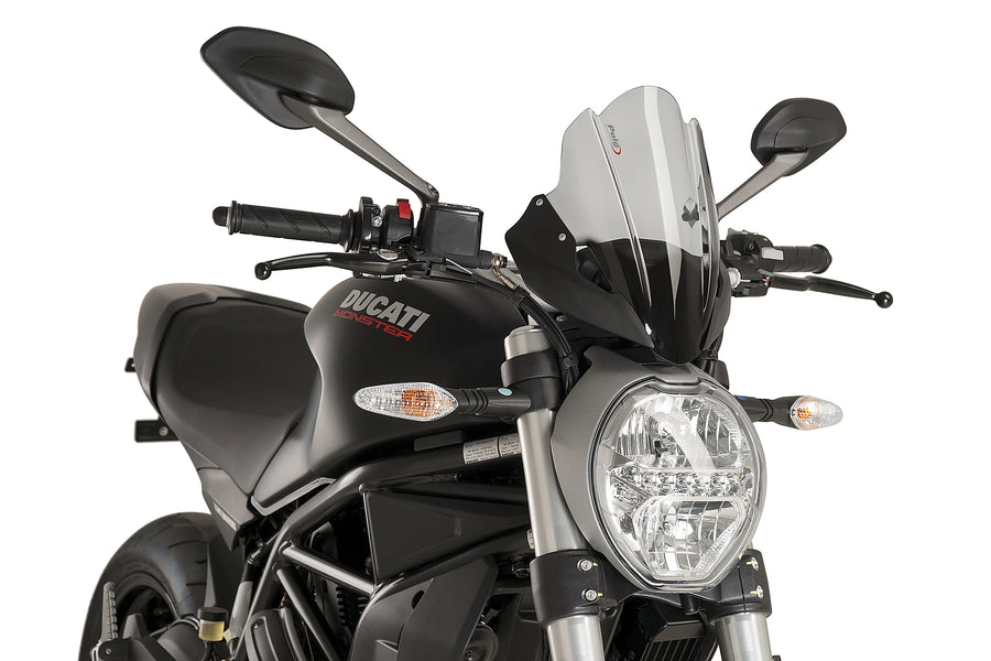 TRIUMPH BONNEVILLE T 120 BLACK [2025] - PUIG sportsskive | Tonet | PUIG 8900H