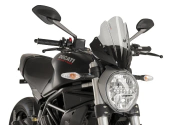 DUCATI MONSTER 821 DARK [2016] – sportsskærm – gennemsigtig