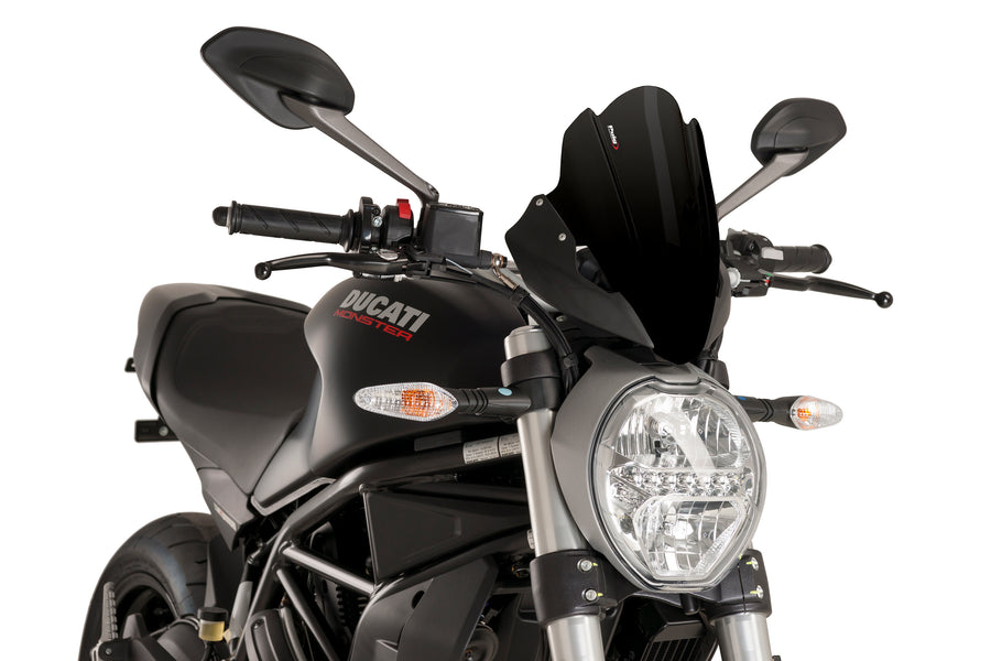 DUCATI MONSTER 821 DARK [2016] – sportsskærm – gennemsigtig